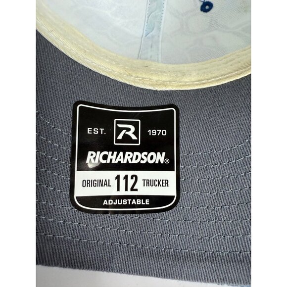 Shipwrecks Outer Banks Trucker Hat VTG Taphouse Richardson 112 Fish Scale Cap - Picture 2 of 9